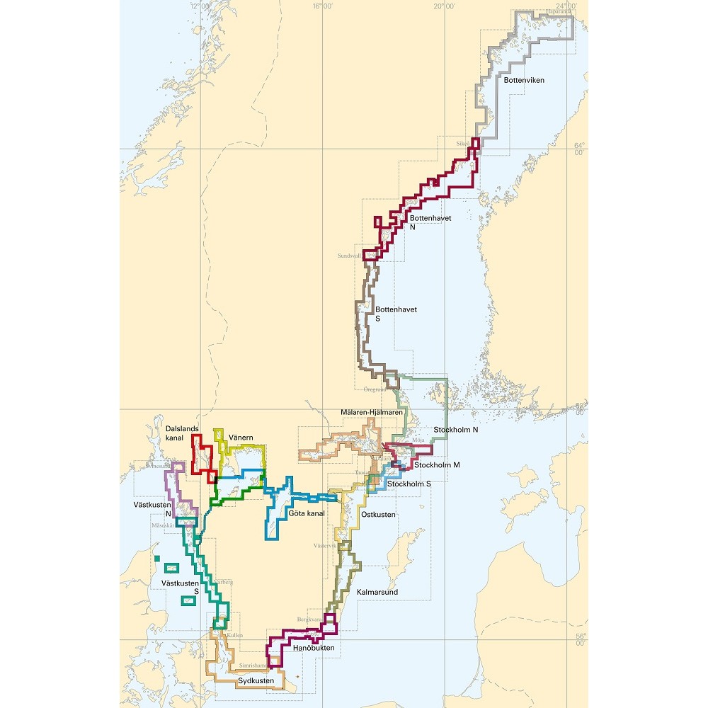 Västkusten Norra Båtsportkort 2021